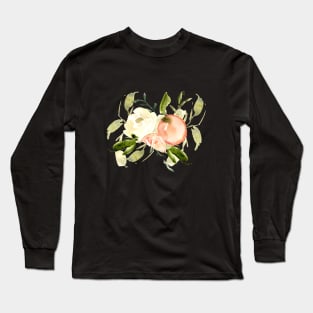 Citrus Blossom | Watercolor Long Sleeve T-Shirt